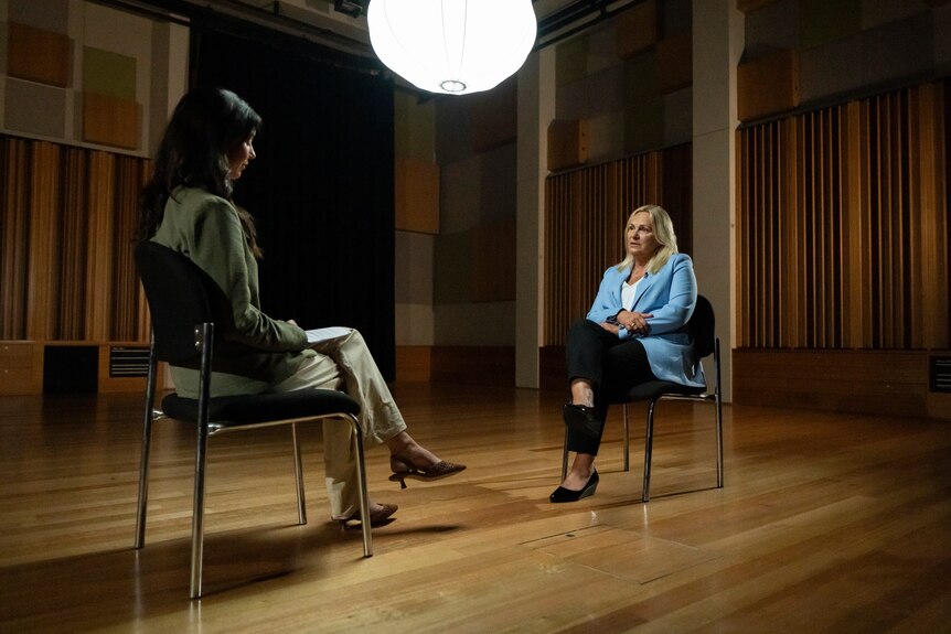 Sabine Winton speaks to Rhiannon Shine in the ABC studios.