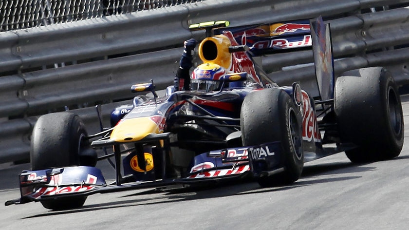 Webber won the race ahead of Red Bull teammate Sebastian Vettel and Renault F1's Robert Kubica.
