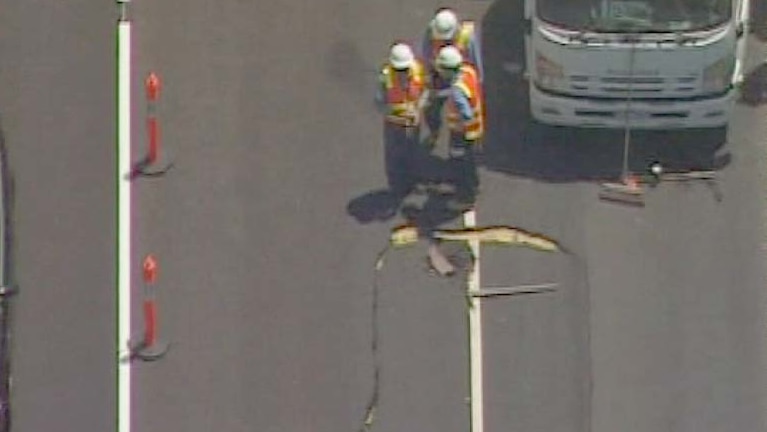 West Gate Bridge crack