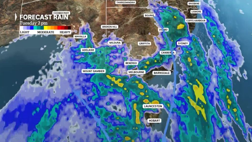 Rain forecast - ABC News
