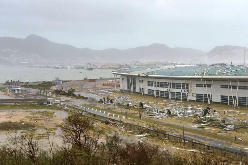 The Saint Martin Airport has sustained major damage from Hurricane Irma.