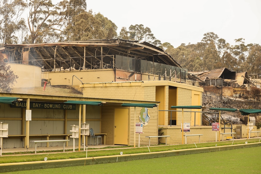 a burnt out bowling club
