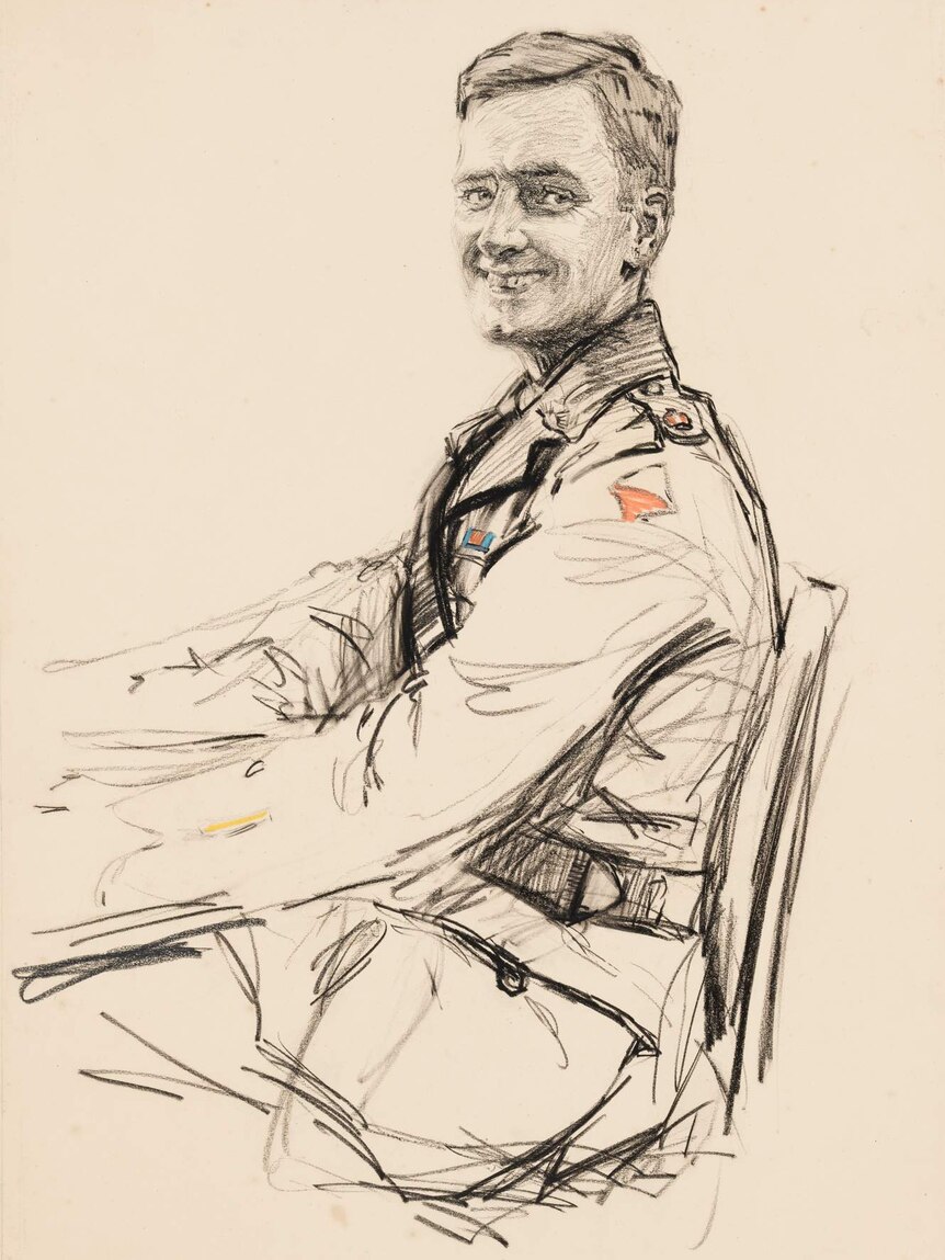 Major George Matson Nicholas portrait