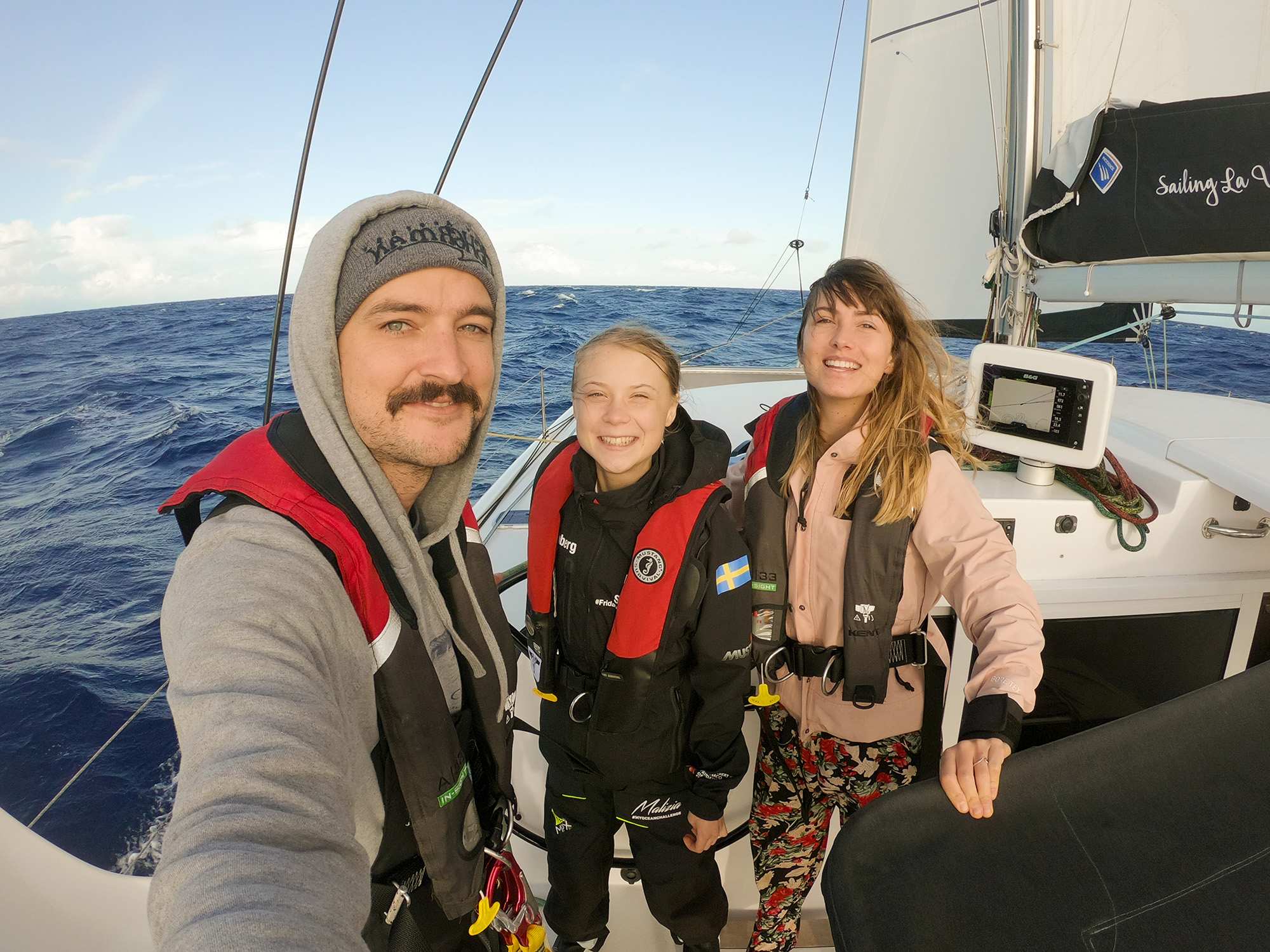 Greta Thunberg's La Vagabonde voyage let an Aussie family meet the girl
