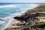 The rocky cliffs of Kangaroo Island