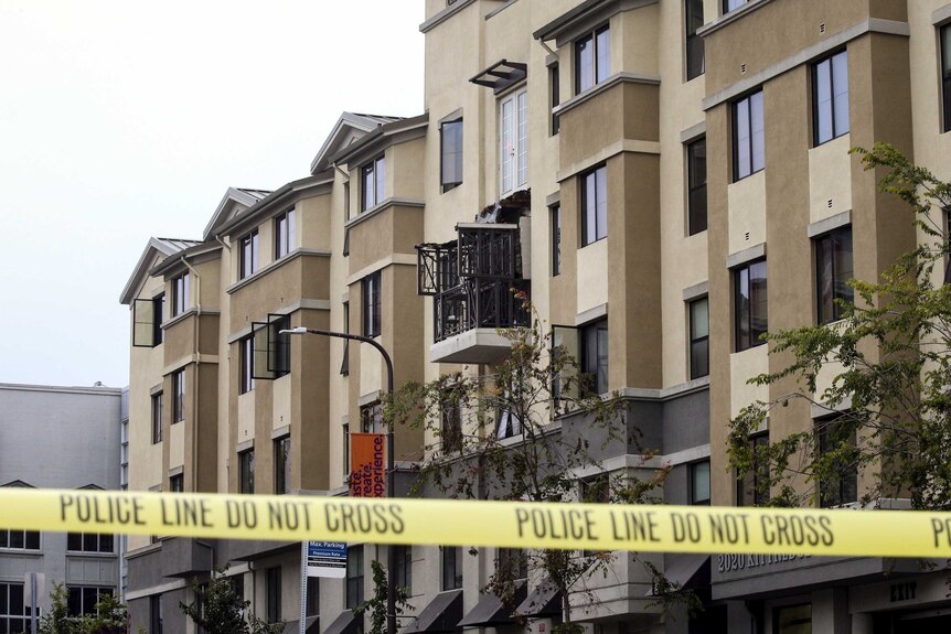 California balcony collapse