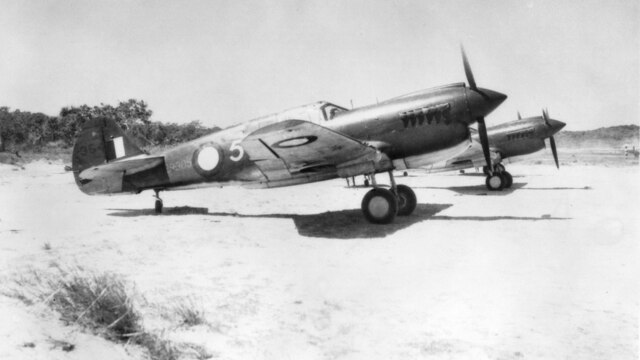 Kittyhawk fighter jets were based on Horn Island during WWII.