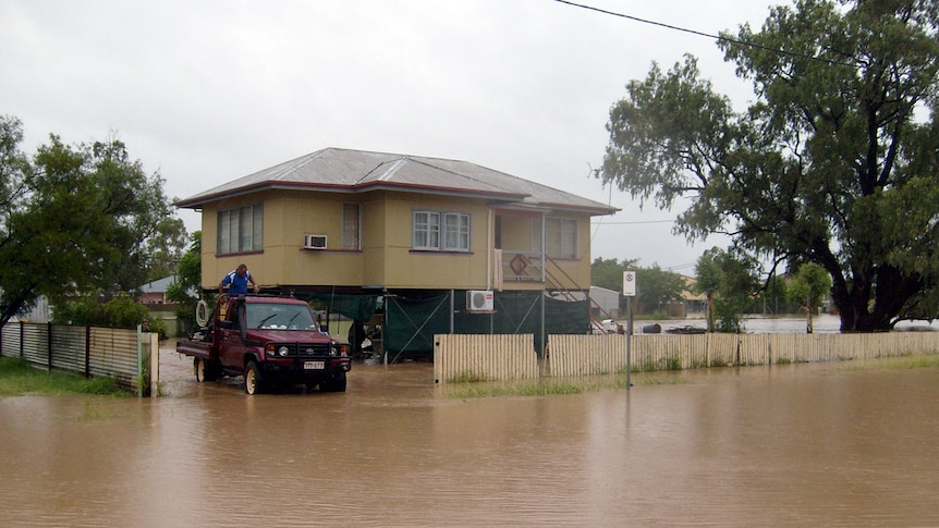 Floodwaters have already inundated several homes.