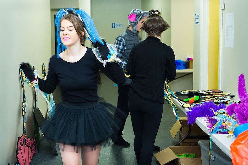 Hair, costume, fun for Don College musical