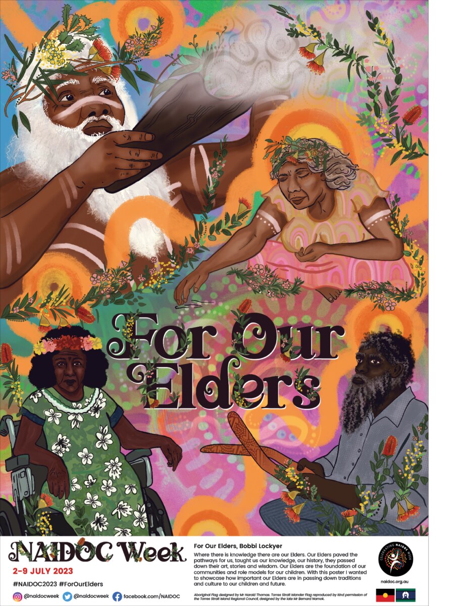 NAIDOC 2023: For Our Elders Pt.1 episode artwork