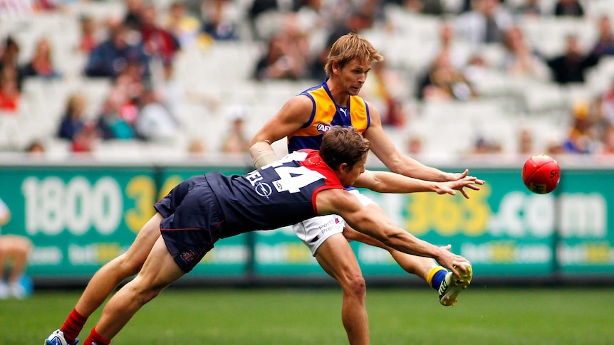 Injury return ... Mark LeCras is still readjusting to the rigours of AFL football.