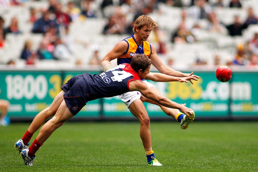 Injury return ... Mark LeCras is still readjusting to the rigours of AFL football.