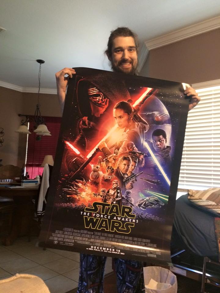 Star Wars Dying Fan Daniel Fleetwood Sees Early Screening Of Force Awakens After Forcefordaniel Campaign Abc News