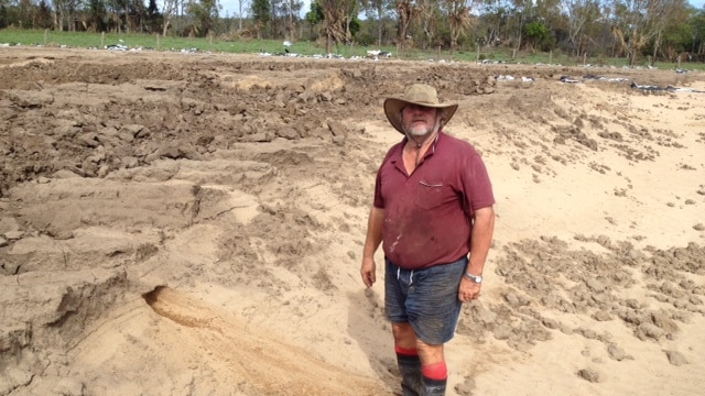 Flooded farmer Geoffrey Ford