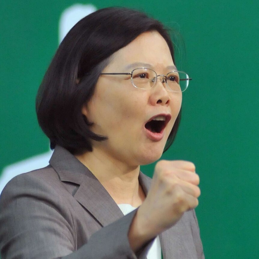 Taiwan's opposition DPP lawmaker Tsai Ing-wen