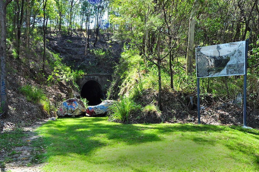 Entrance to the Ernest Junction Railway Tunnel