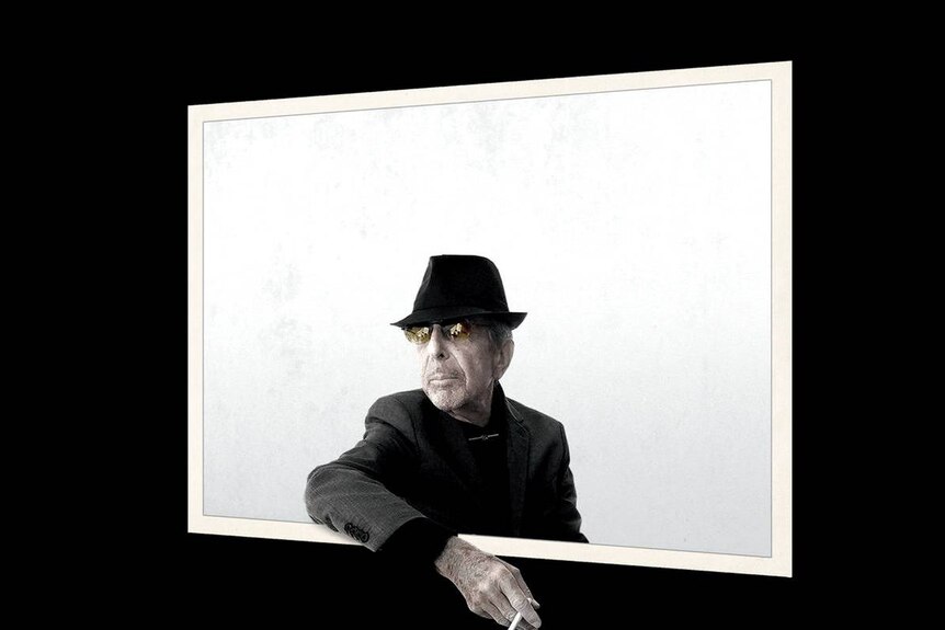 Leonard Cohen album cover