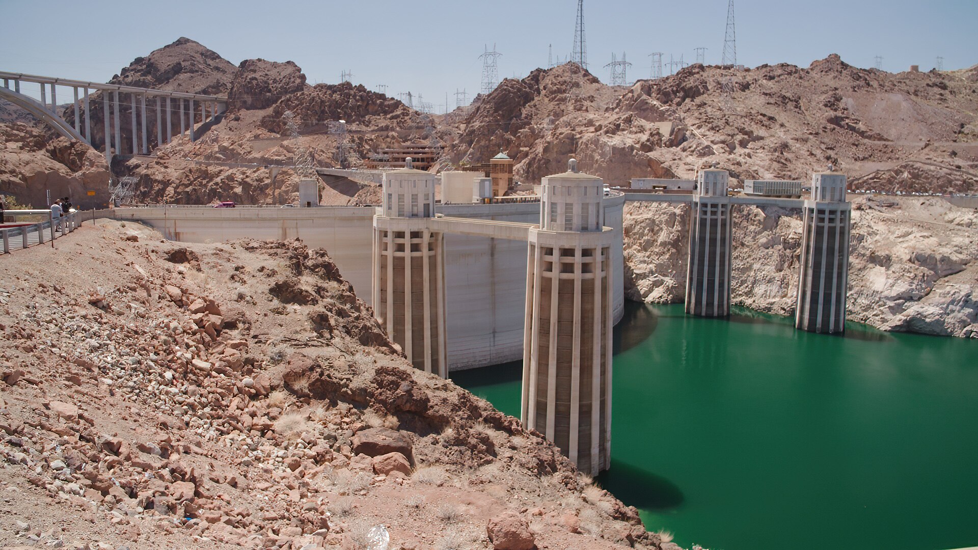 Hoover Dam water level.