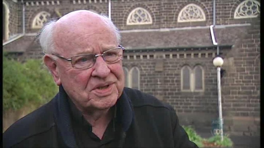Father Maguire says he is not ready to leave his South Melbourne parish.