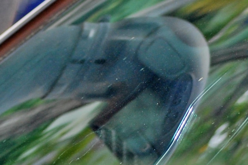 A crack in a windscreen. [File image].