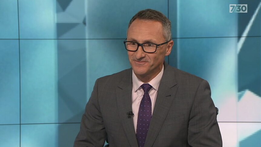 Richard Di Natale on 7.30.