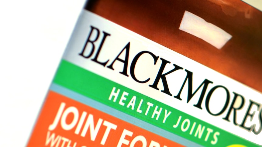 A still of the Blackmores vitamin product joint formula.