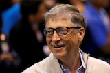 Microsoft co-founder Bill Gates smiles