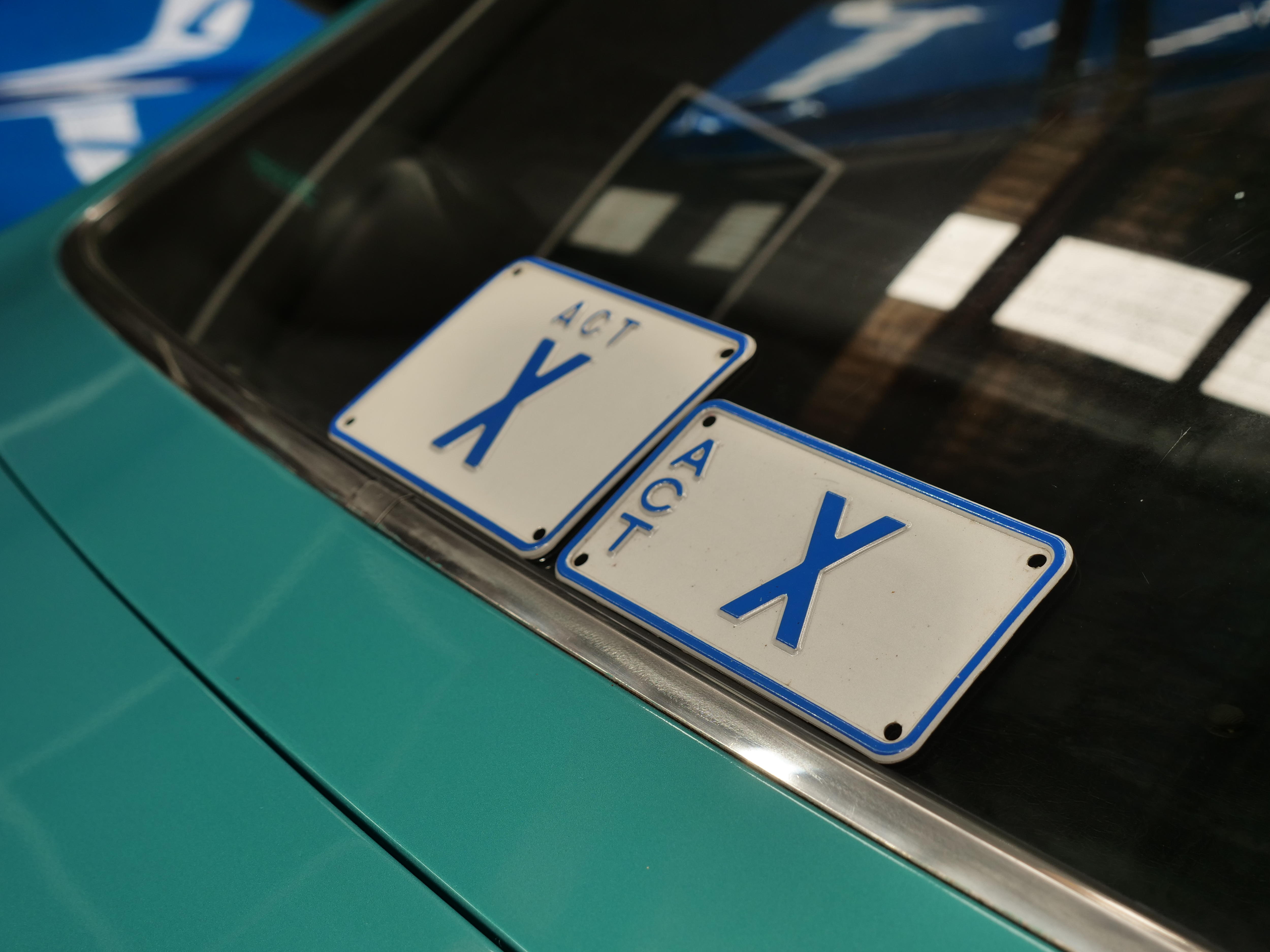 ACT number plate with just one letter fetches almost 150,000 at auction ABC News