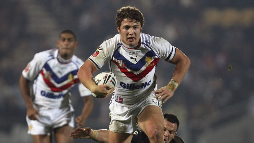 Bulls to Bunnies: New South Sydney signing Sam Bradford secured a place in the squad.