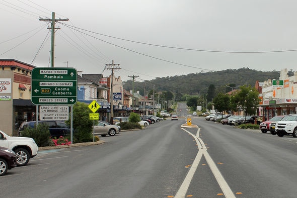 Bombala main street