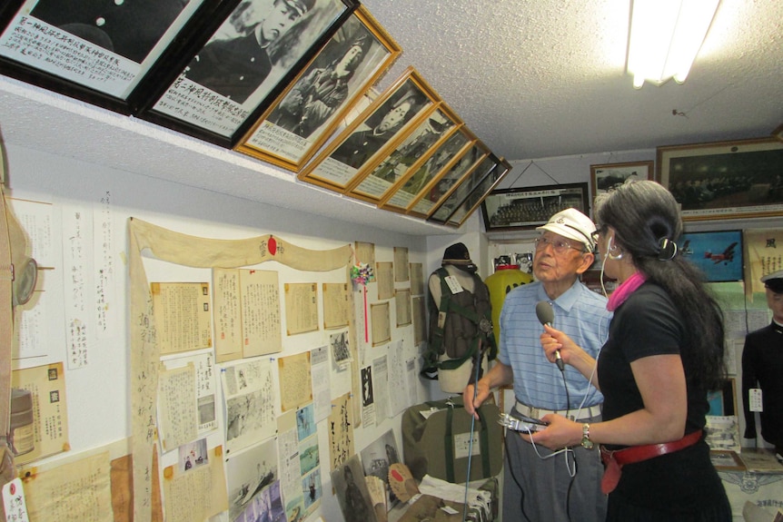 Ex-Kamikaze pilot Kiichi Kawano