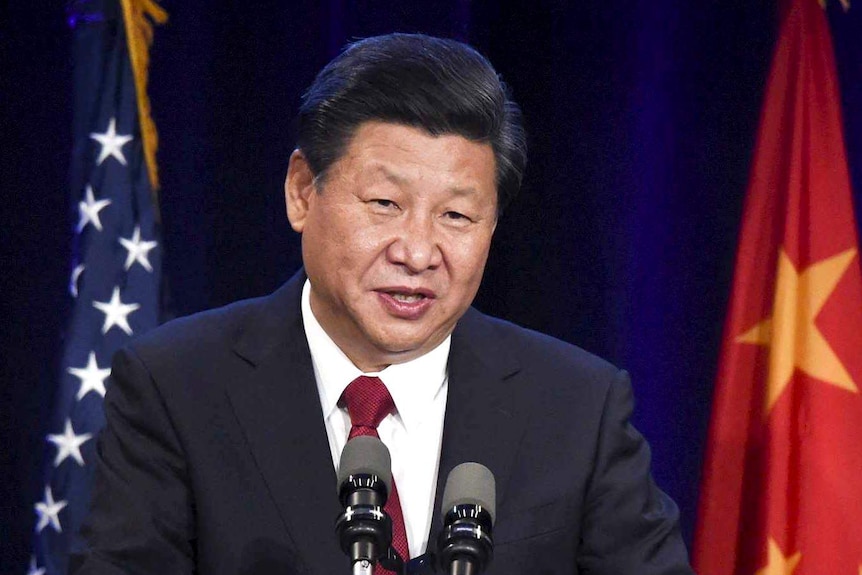 Xi Jinping at dinner reception in Seattle