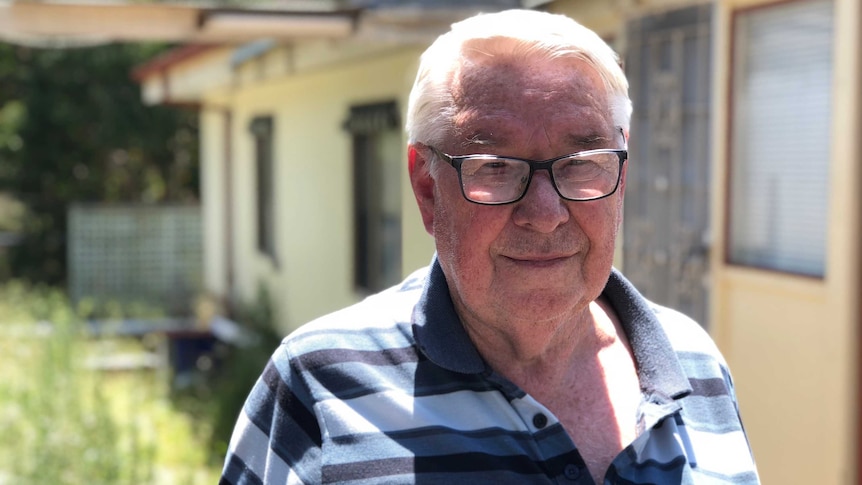 Barry Bedwell fought to stay at Wantirna Caravan Park