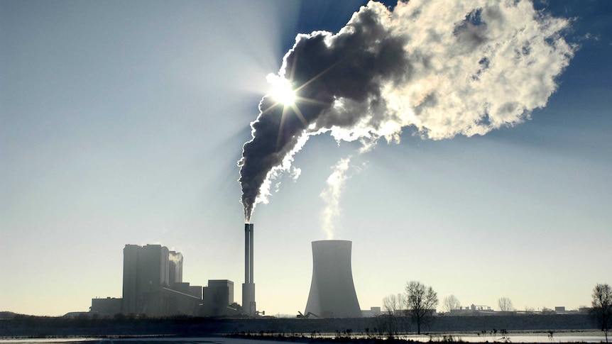 A coal plant in Germany