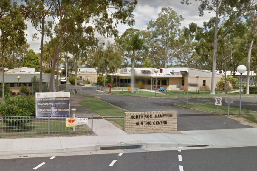 North Rockhampton Nursing Centre google maps screen shot.