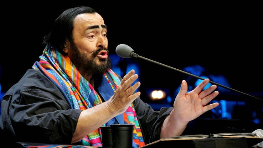 RIP: Italian opera singer Luciano Pavarotti.