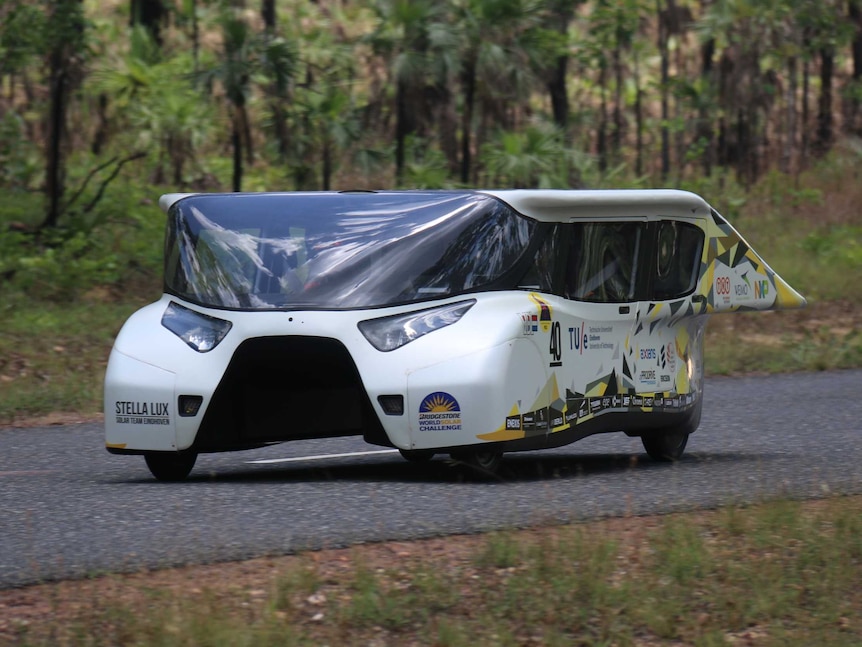 Stella Lux solar car in NT