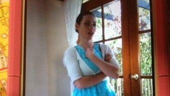 Julie Dawson, 26, was last seen wearing this aqua coloured dress and white cardigan on April 22, 2013.