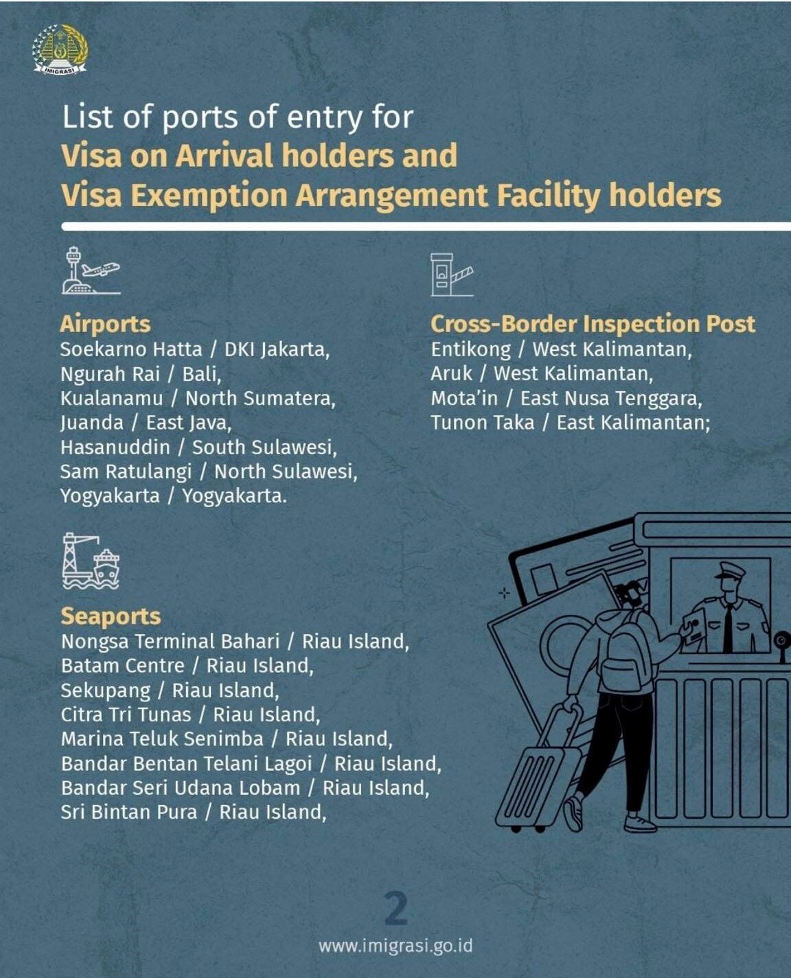 pintu kedatangan indonesia