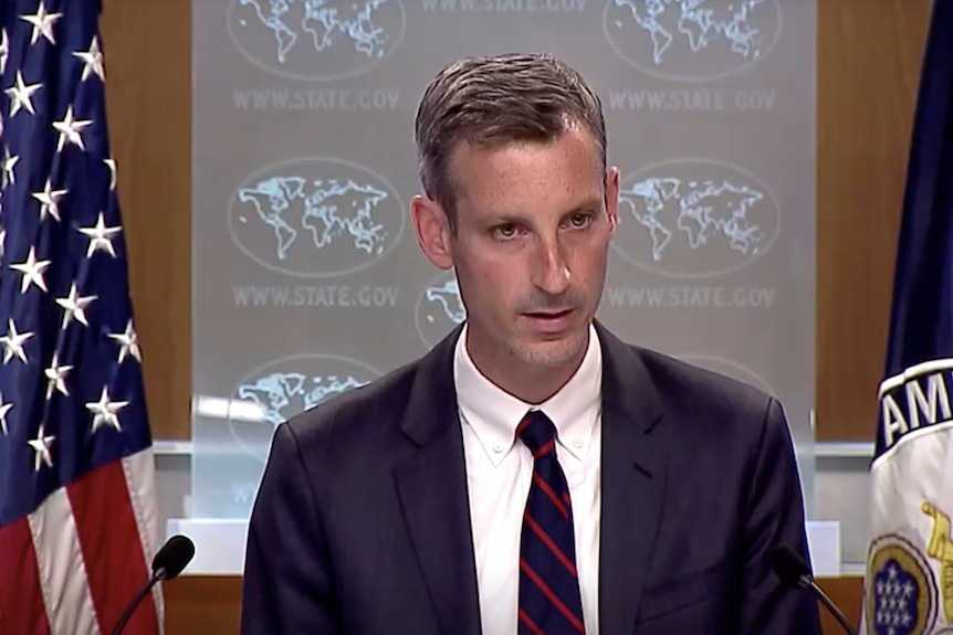 US State Department spokesman Ned Price speaks about Omar Abalmajeed As'ad.