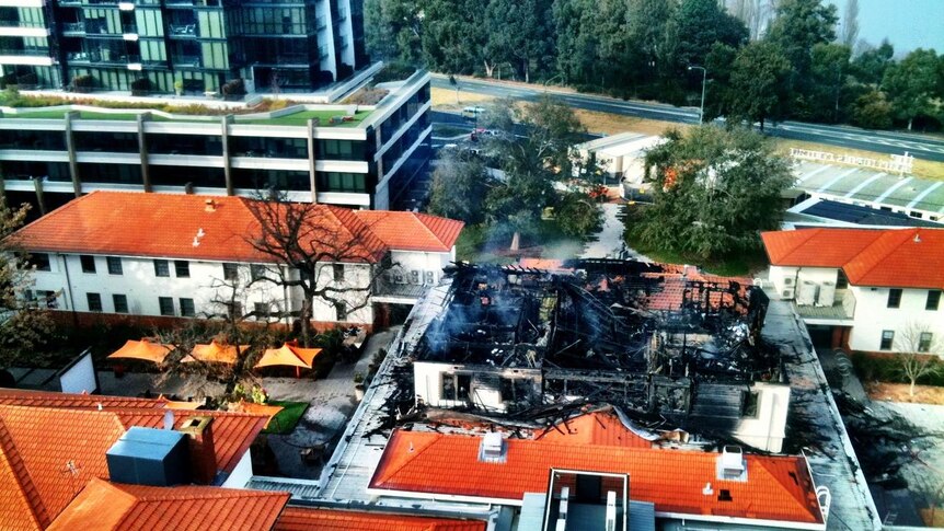 The fire in June 2011 destroyed a restaurant and wine bar as well as offices above the premises.