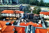 The fire in June 2011 destroyed a restaurant and wine bar as well as offices above the premises.