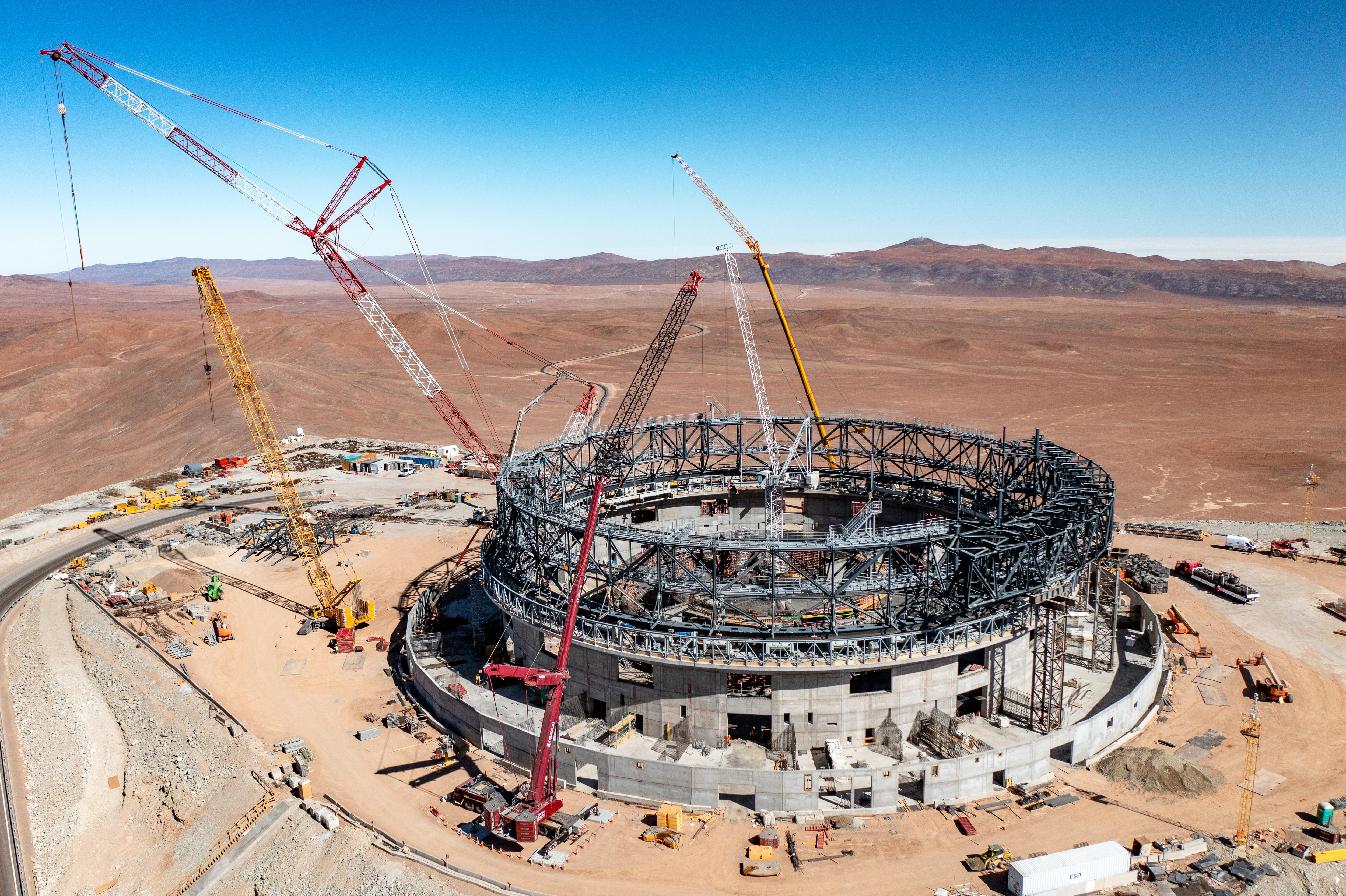 The Extremely Large Telescope - under construction in Chile’s Atacama Desert. - podcast episode cover