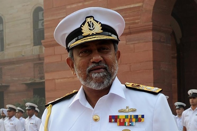 Sri Lankan high commissioner to Australia Admiral Thisara Samarasinghe (AFP: Prakash Singh)