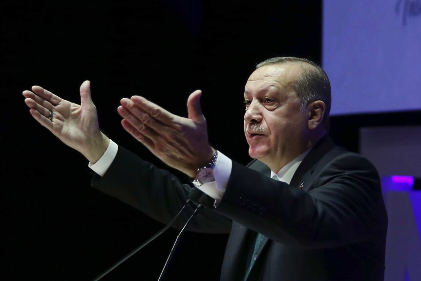 Turkey's President Tayyip Erdogan