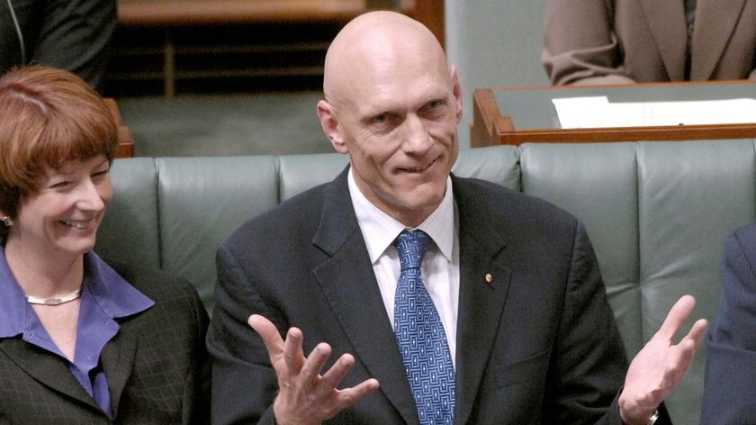 Environment Minister Peter Garrett