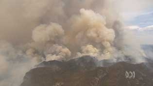 Blue Mountains: The fire is being fanned by wind gusts of up to a 100 kilometres-an-hour (file photo).