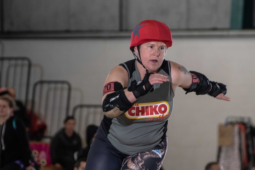 Library fine is this mother of two's roller derby name