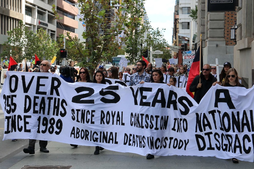 Death in custody protesters