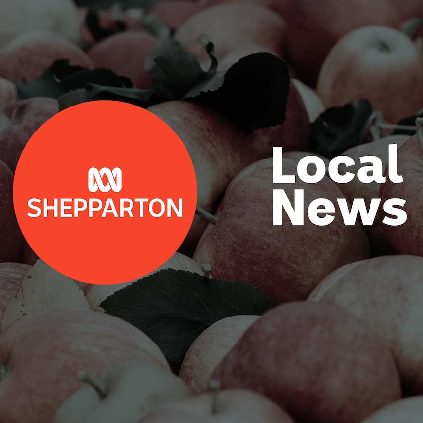 A pile of apples; ABC Shepparton and Local News superimposed over the top.